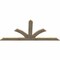 Ekena Millwork Richland Rough Sawn Timber Gable Bracket, Douglas Fir, 96"W x 44"H x 2"D x 6"F, 11/12 Pitch GBW096X44X0206RIC00RDF - alternate 5